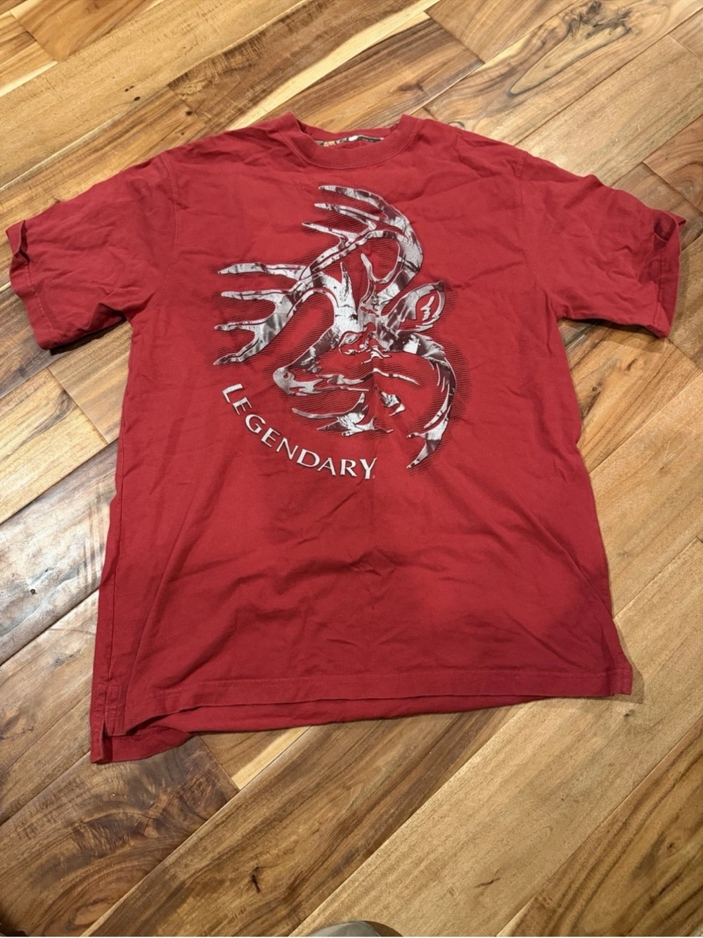 Legendary Whitetails Red Short Sleeve Graphic Tee